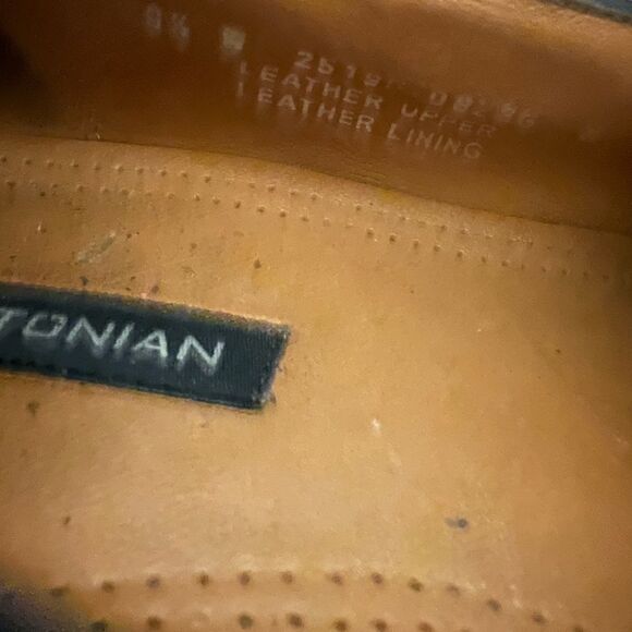 Bostonian Classic First Flex Wingtip Tassel Loafers Black Mens Size 9.5 - Picture 5 of 15